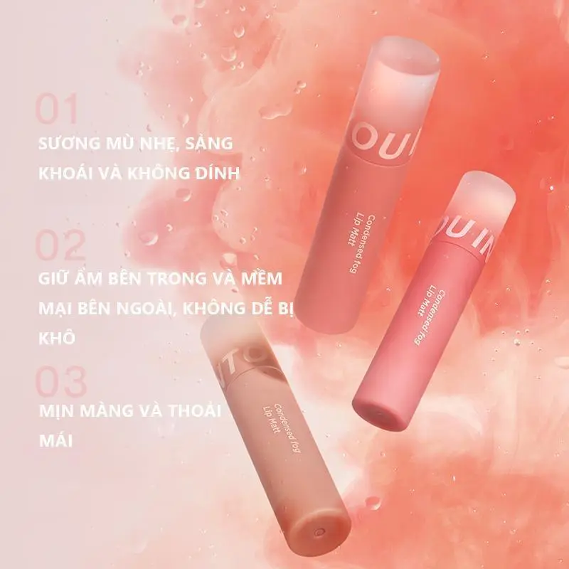 INTO YOU COMBO 3.2g x 2 Son môi dạng sương mù matte mềm mịn làm trắng Nữ Trang Điểm 4