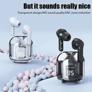 [COD] TWS Air31 Headset Bluetooth Gaming Earphone With Microphone Bass Headphone Wireless Ultrapods Led Telepon Komputer Ponsel Earbuds Peredam