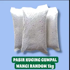 Pasir Gumpal Wangi REPACK 1kg / Pasir Kucing