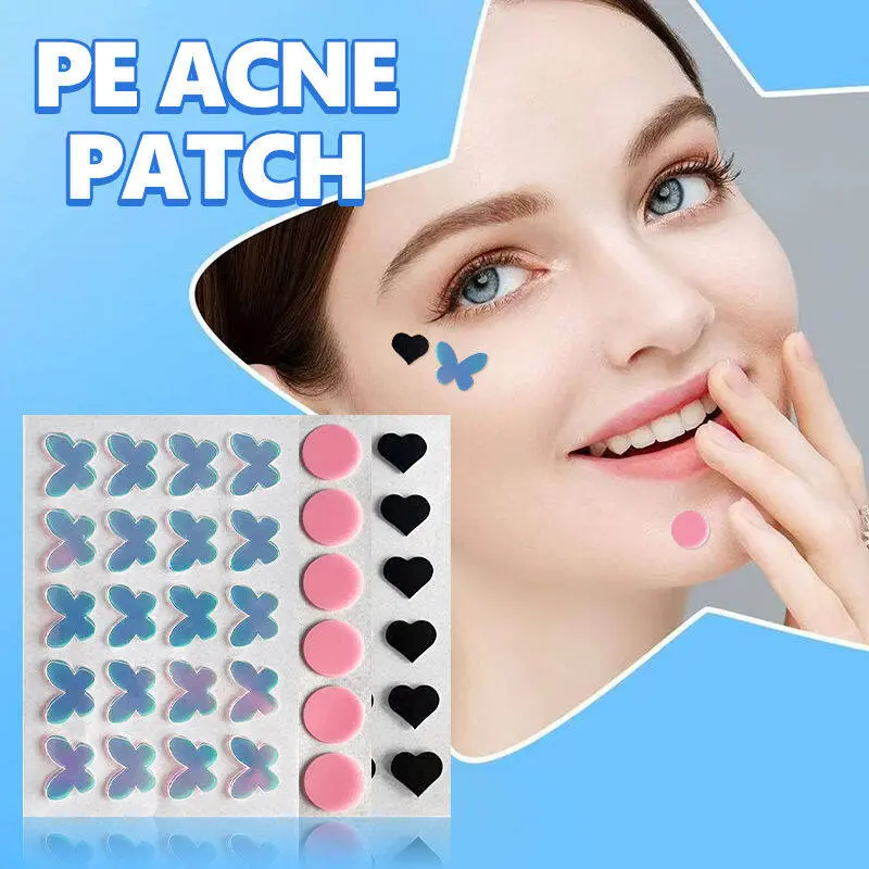 COD Acne Patch Jerawat Hologram Transparan Bening Tahan Air Sakura Butterfly Kupu Kupu Star Love 0