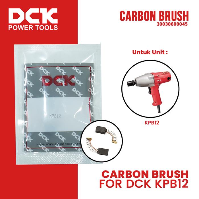 Gambar Carbon Brush/Arang untuk Impact Wrench KPB/DPB/APB12 dari DCK Power Tools Indonesia Kota Administrasi Jakarta Barat Tokopedia
