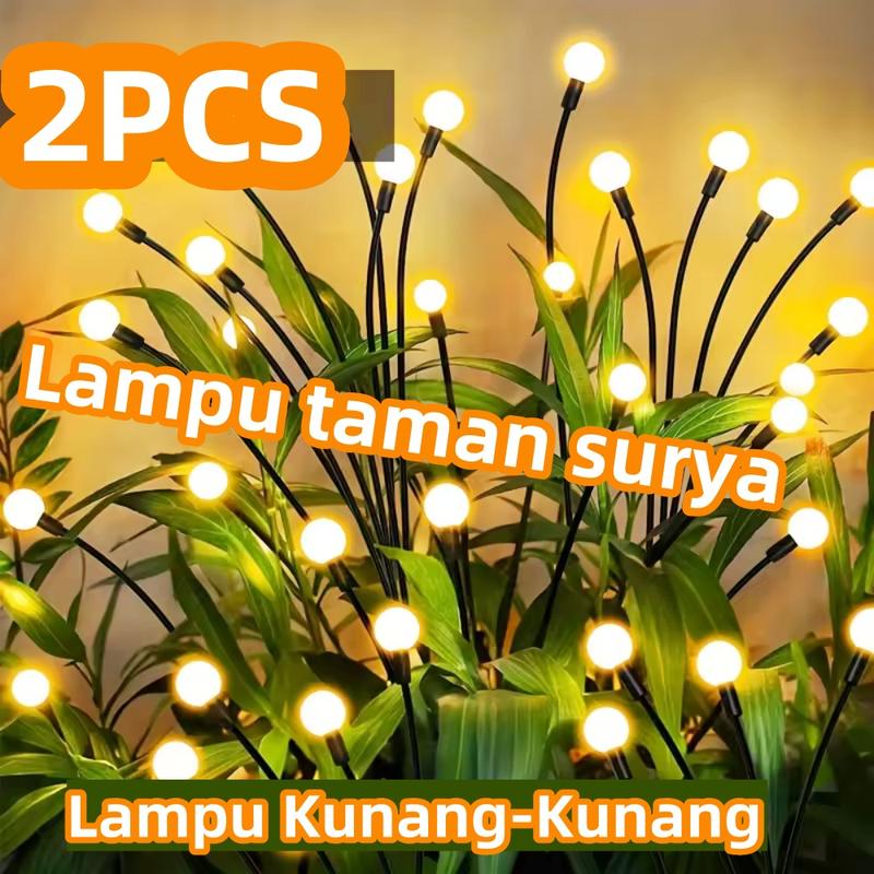 Lampu Rumput Surya, Lampu Taman Tahan Air Luar Ruangan, Menyala - Shop ...