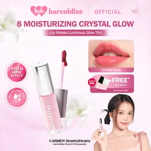 【BEST SELLING】BNB barenbliss Lily Makes Luminous Glow Tint 2.5 g | Liptint Ombre Glossy Melembapkan Anti Kering 8 Moisturizing Agents Vitamin E Hydrating Stain Ringan Alami & Kilau Tahan Lama 12 Jam Waterproof Transferproof Lipstick Lipgloss Lip Matte