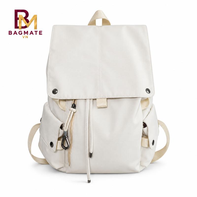 Balo Unisex Dung Tích Lớn Cho Học Sinh Sinh Viên, Balo Nam Nữ Cặp Đôi Nhiều Ngăn, Phong Cách Học Đường Đường Phố, Balo Đi Học Đi Làm Du Lịch Thời Trang