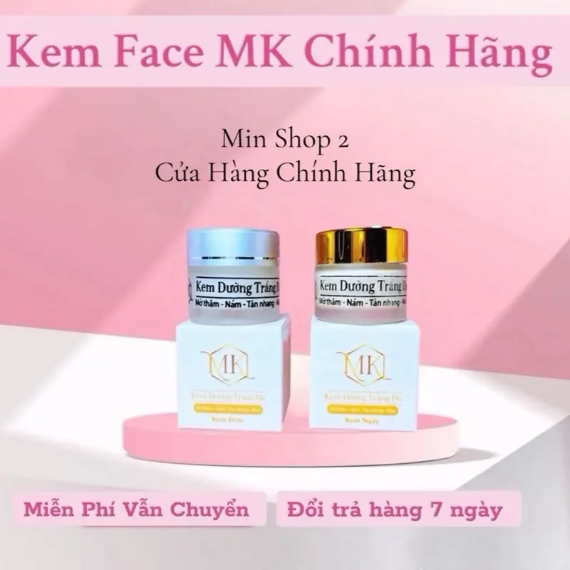 Kem Face MK tngày đêm trắng da mờ thâm nám sạm 1