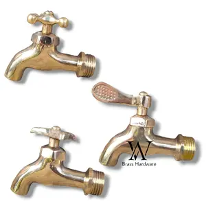 Kran Air Kuningan 1/2 inch Model Klasik 1 Pcs Keran