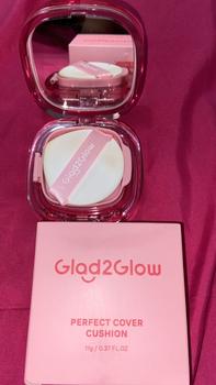 Product Review of 【Hot】Glad2Glow Perfect cover cushion dengan kandungan skincare mencegah kekusaman dan kulit kering sepanjang hari G2G Concealer Foundation Wajah Extract Mencerahkan Lasting Compact from B**n 2