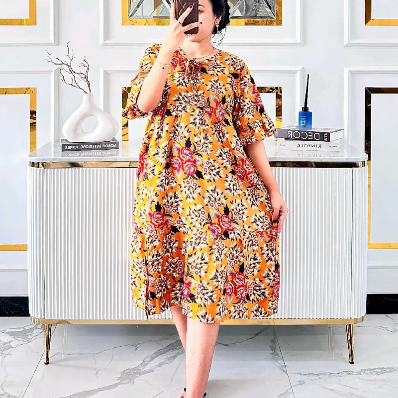 DASTER JISSO JUMBO BUSUI WANITA BAHAN RAYON PREMIUM ADEM NYAMAN RATU LAKU DASTER Bumil Dress  Rempel 6