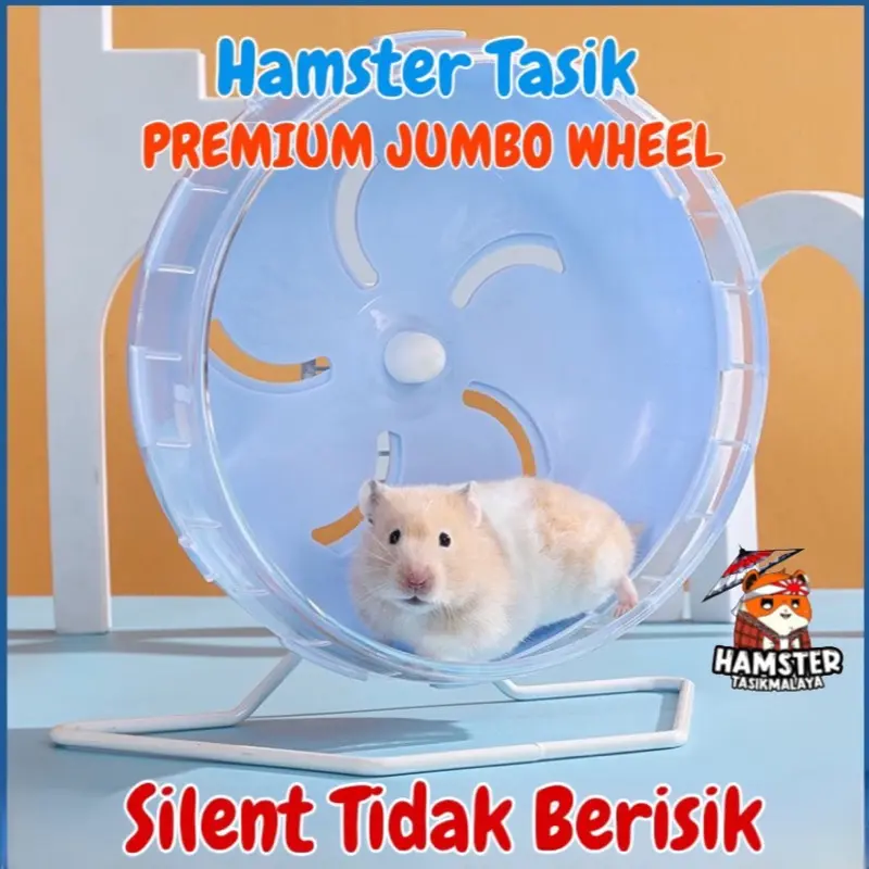 Wheel JUMBO PREMIUM Kincir Besar Tidak Berisik Untuk Hamster Landak Sugar Glider