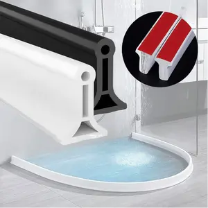 Lis Penahan Air Banjir Depan Pintu Toilet Westafel Water Stopper Bar Silikon Seal Lantai Sealing Strip