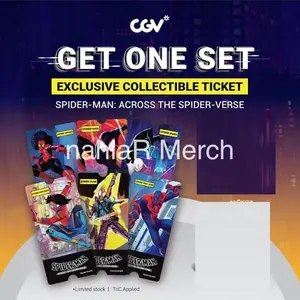 Spider-Man: Across the Spider-Verse x CGV Official Collectible Ticket Set