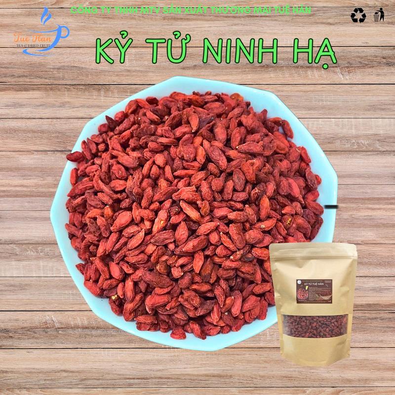   TUỆ HÂN  KỶ TỬ NINH HẠ SẤY MỘC VỊ NGỌT TỰ NHIÊN TÚI 200G 500G 1KG -  Ăn Vặt Food Snack Thức Ăn 