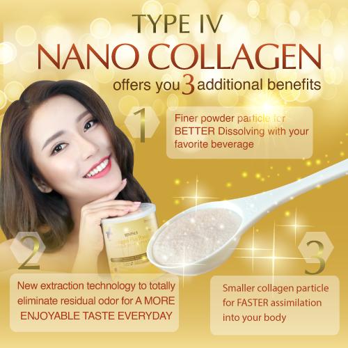 Product Introduction of [LAST DAY!!!] Nano Collagen 5,700mg • Type IV Collagen • Japan Advanced Collagen • 35 Serving 36