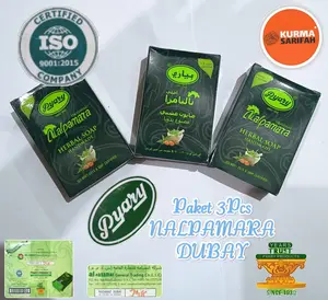 (PAKET 3Pcs) Sabun Arab Pyary Nalpamara DUBAI Original Soap Mencerahkan Memutihkan Pencerah Perawatan Mandi