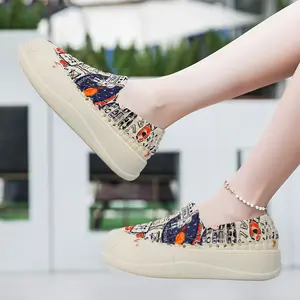 RIVEN Shoes For Woman -2180- Sepatu Fashion Import Premium Stylish Wanita Dewasa Karet Merah