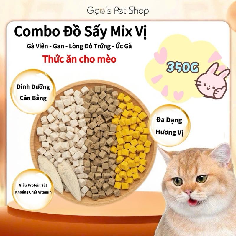 Thịt Sấy Ăn Vặt Cho Chó Mèo Đồ Sấy Dinh Dưỡng Bổ Sung Đạm Gà Viên Ức Gà Sấy Lòng Đỏ Trứng Gà Sấy Khô Gan Gà Cỏ Mèo Combo Tổng Hợp Đồ Sấy Cho Mèo Chất Lượng Giá Rẻ Hàng Loại 1 Không Vụn Trộn Hạt Pate Siêu Thơm Ngon 50G 100G 200G viên cỏ mèo