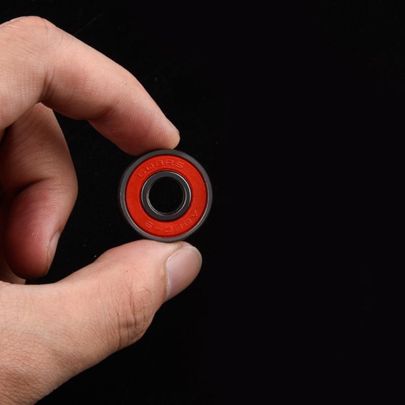 10pcs Skateboard Bearing Abec 9 Professional Bearing 608rs Untuk Inline Skate Skateboard Sepatu Roda