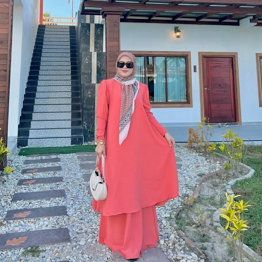 BAJU KURUNG JANNAH ( IRONLESS ) SET