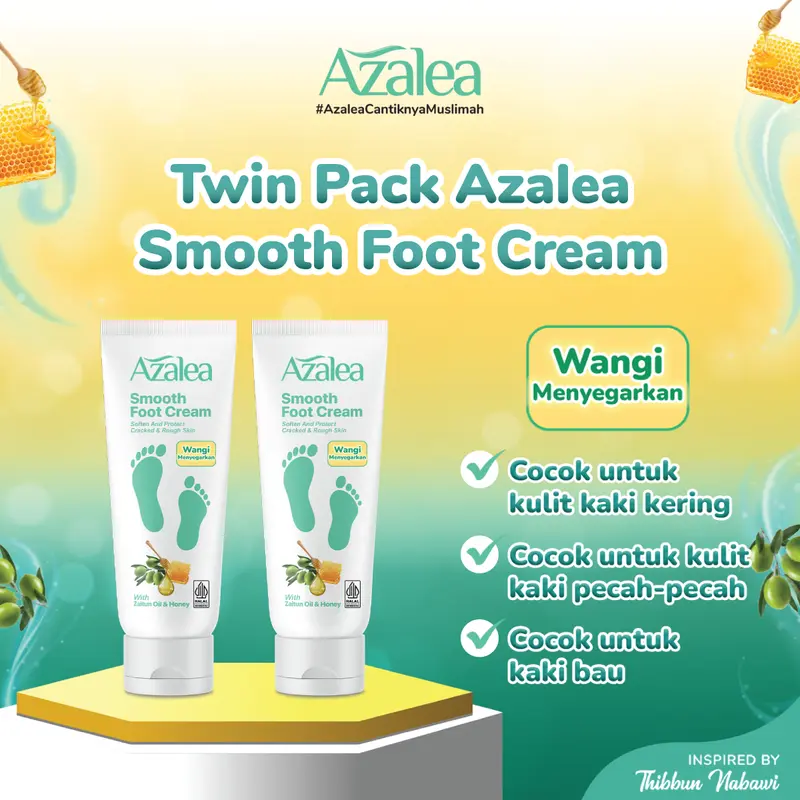 3PCS ROSKEN FEET AND HEEL BALM 50 GR Pelembab Kulit Shop - Main Image
