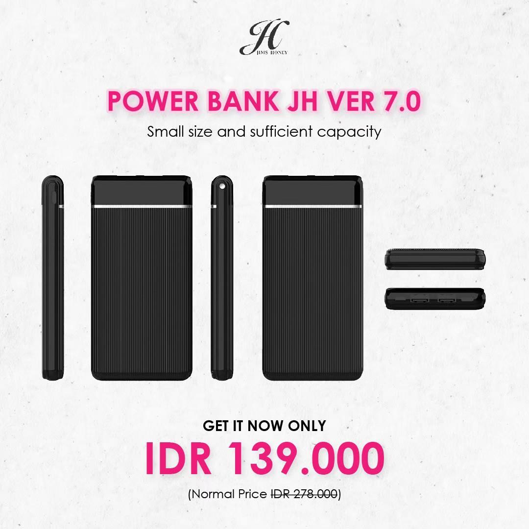JIMS HONEY POWERBANK JH-07 FAST CHARGING (KAPASITAS 10.000 mAH)