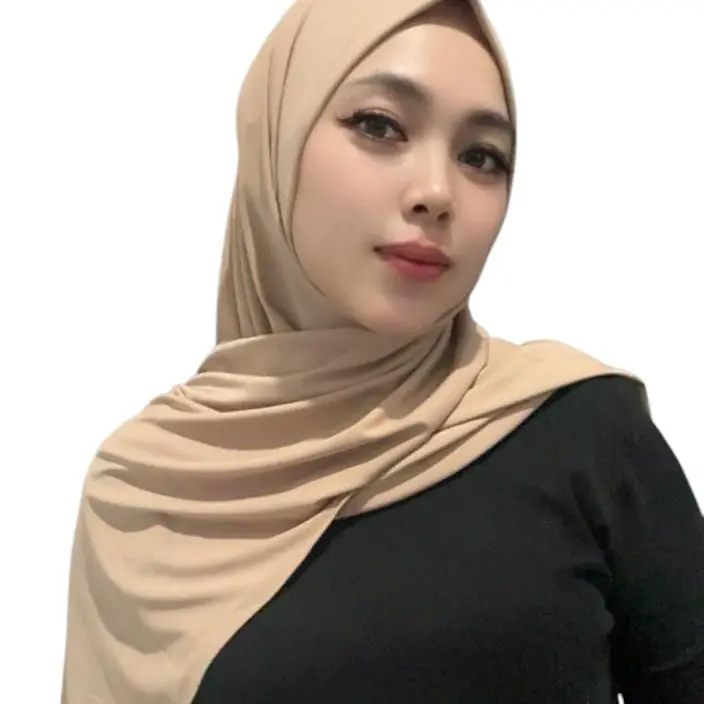 PASHMINA INSTAN OVAL JERSEY SUPER PREMIUM BY DHEMODE HIJAB 2