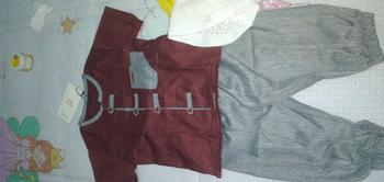 Product Review of Cutekids Setelan Baju Koko Anak Laki2 6-12 Bulan 1 Sampai 6 Tahun Zavier Muslim Laki Cowok Kekinian Celana Kancing Katun Nyaman Peci Keren from s**1 0