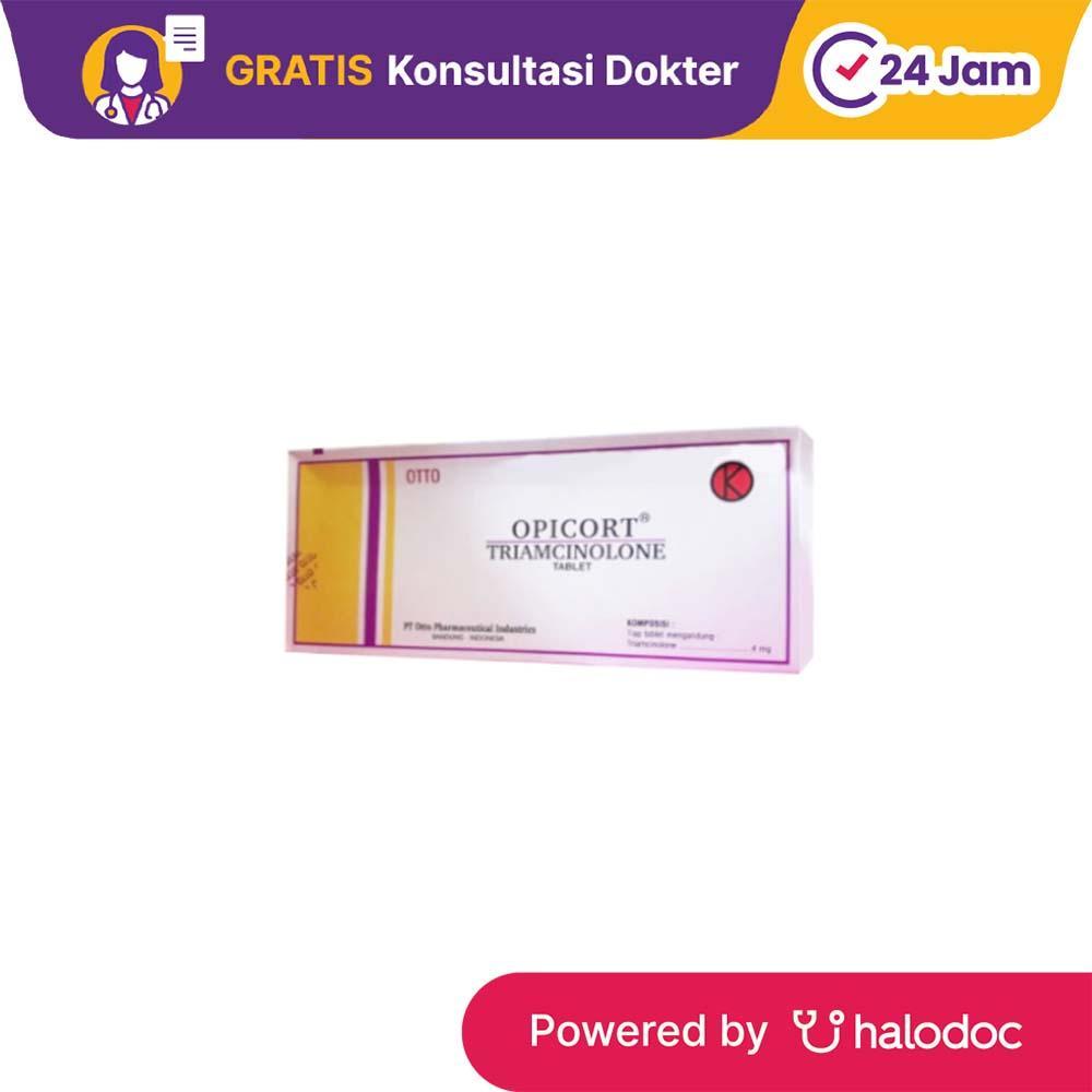 Opicort 4 mg 10 Tablet (strip)
