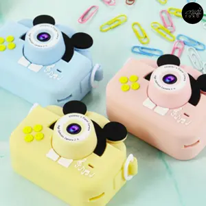 Kamera Anak Kamera Ganda HD Camera Video Kids Camera Anak-Anak With Strap Foto Mini Anak Kamera Lucu 1080P Dual Kamera Selfie 2.0 Inch HD Layar Kamera Digital