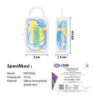 Gambar Earplug Ear Plug / Penutup Telinga Tonata / Pelindung Peredam Bising / TNT-EM02 / Alat Pelindung Pendengaran APD / Safety Earplug Industri & Proyek / Hearing Protection Equipment / Aksesoris Keselamatan Kerja untuk Pabrik, Konstruksi, dan Area Bising dari Tonata Indonesia Kab. Tangerang 3 Tokopedia