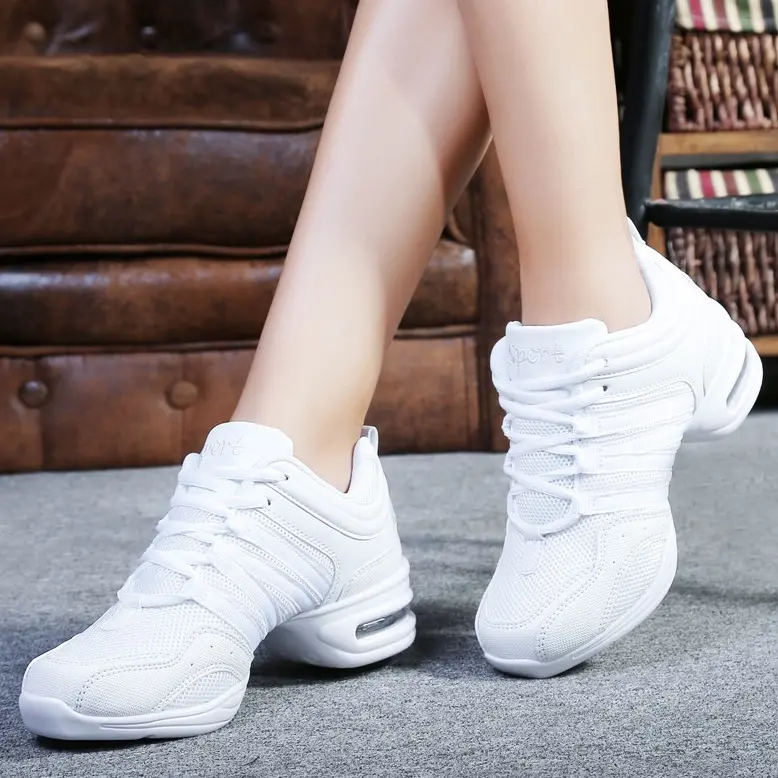 Sepatu dansa Wanita Sepatu dansa pria uk 36~44 Sepatu Dansa Latin/Line Dance sepatu wanita sepatu dance wanita sepatu baru Sepatu siswa yang anti selip