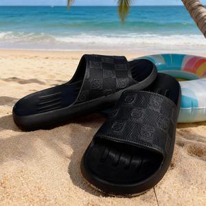 TOPSHARK Zapatillas de mujer/zapatillas/zapatillas de playa/zapatillas de baño. Diseño modno y sencillo. Ideales para casa, gimnasio, exteriores, playa y piscina. Recomendados por celebridades de Internet.