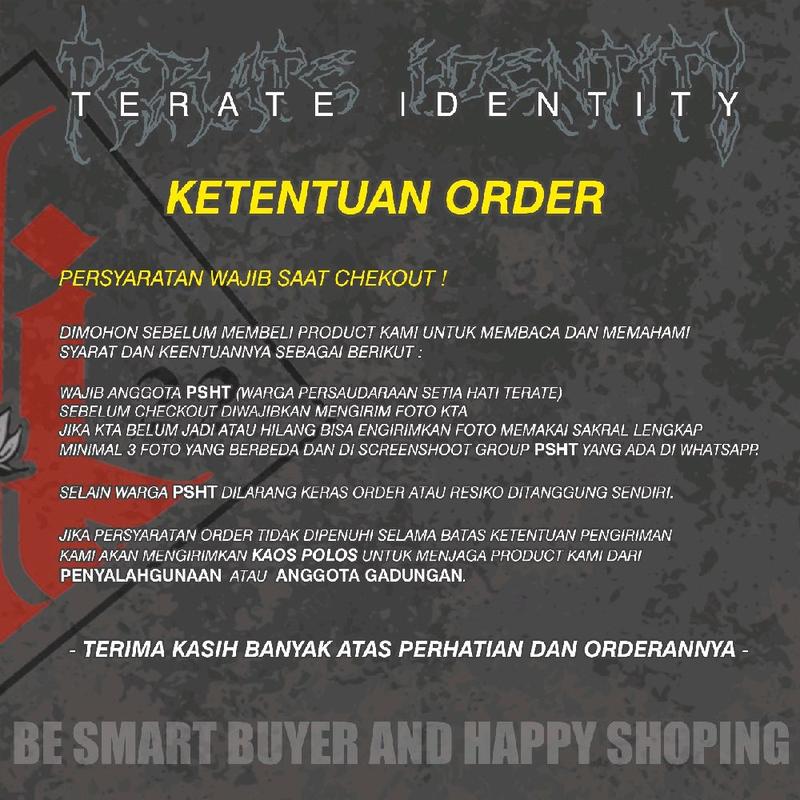 KAOS PSHT 003 SEMUT IRENG YANG BANYAK DICARI Hitam 4