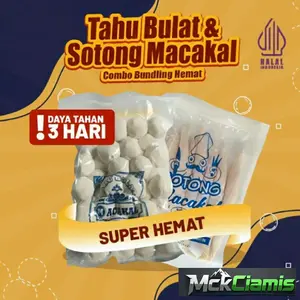 CAMILAN ASLI SUPER HEMAT TAHU BULAT MENTAH ISI 50 & SOTONG ISI 20 | GORENG DADAKAN DI RUMAH