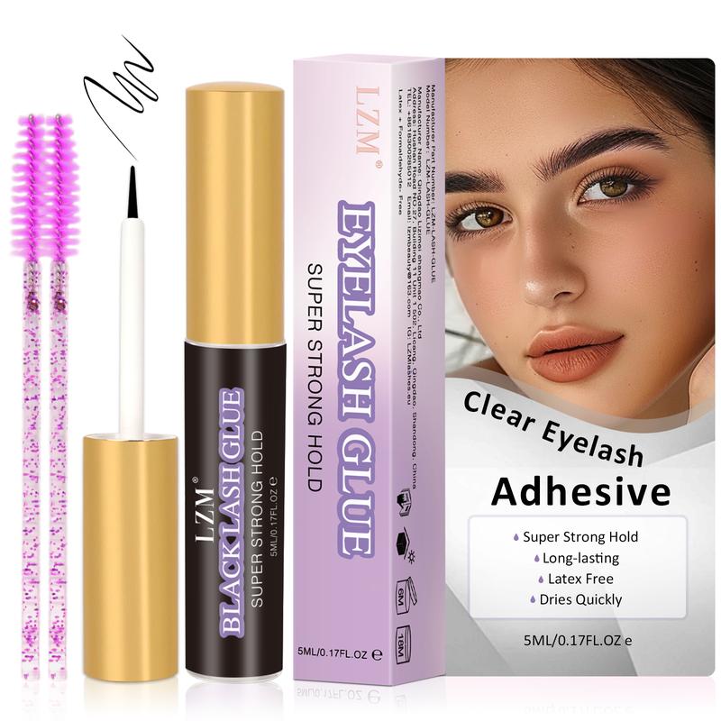 5ml Latex Free Eyelash Black Glue Waterproof Strip Lash Glue 0