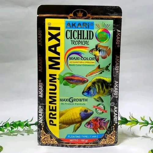 PAKAN AKARI PREMIUM MAXI, PREMIUM BLUE , PREMIUM RED, PREMIUM YELLOW. 100% ORIGINAL