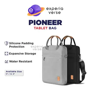 WiWU Pioneer Tablet iPad Bag 11" / 13" – Tas Selempang Anti Air Premium dengan Silicone Corner Protection