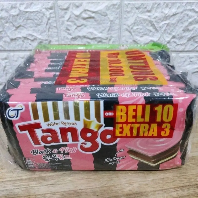 TANGO JKT 48 WAFER RASA BLACKPINK LIMITED EDITION NETTO 35 GR X 10 PCS 1