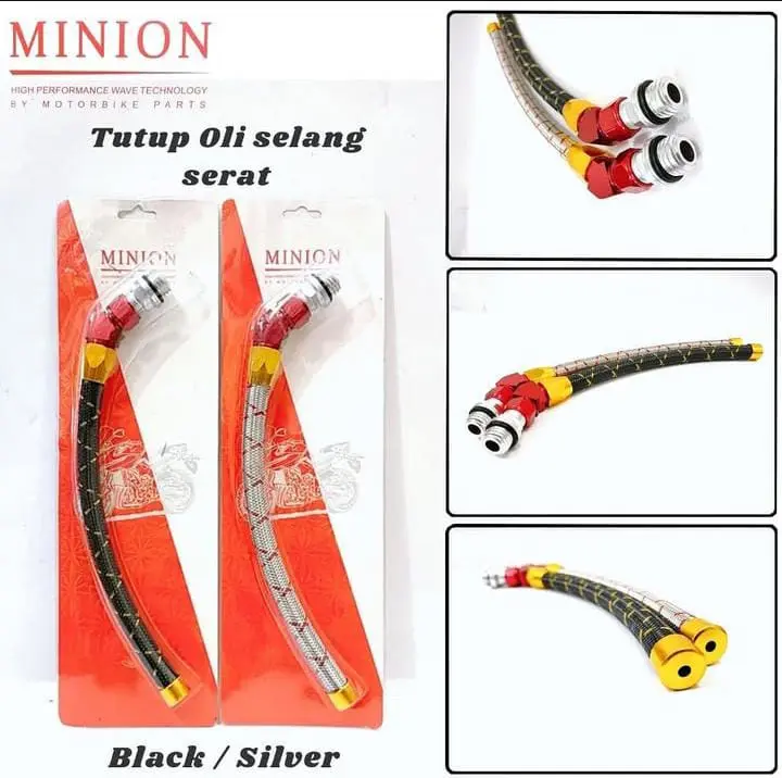Tutup Oli Mesin Selang Serat - Mio Beat Vario Vixion Ninja Dll universal honda yamaha kawasaki 0