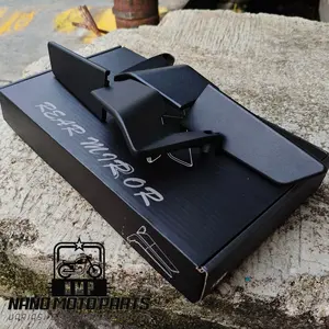 SPION FULL CNC MODEL STEALTH H2R DAUN BESAR KECIL BEBEK MATIC UNIVERSAL NMAX PCX AEROX VARIO VIXION