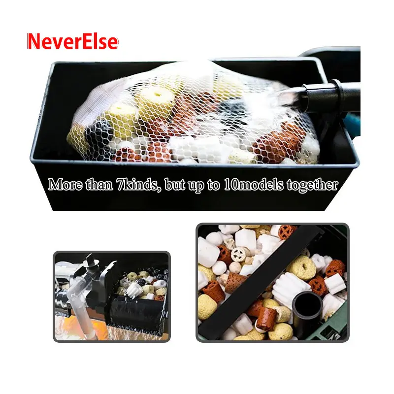 Vật Liệu Lọc Sinh Hóa Bể Cá, 0.2kg Và 0.5kg, 10 Loại Vòng Bóng Lọc Sinh Học, Nhẫn Gốm Than Hoạt Tính, Tặng Kèm Túi Lưới, Thích Hợp Cho Ao Bể Cá, Bể Cá, Phụ Kiện Bộ Lọc, Nhà Vi Sinh Cho Vi Khuẩn Nitrat Hóa, Vỏ Xương San Hô Bể Cá 1