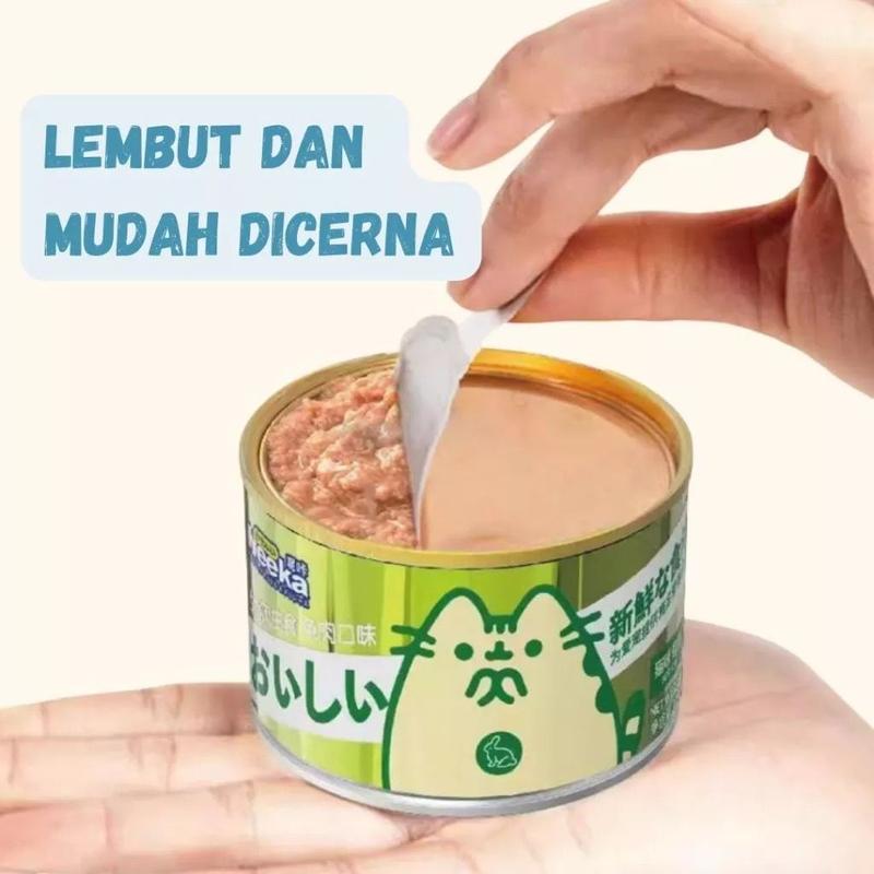 NEEKA - Makanan Basah Canned Food 85 GR Kucing Anjing Junior Dewasa Tinggi Protein 3