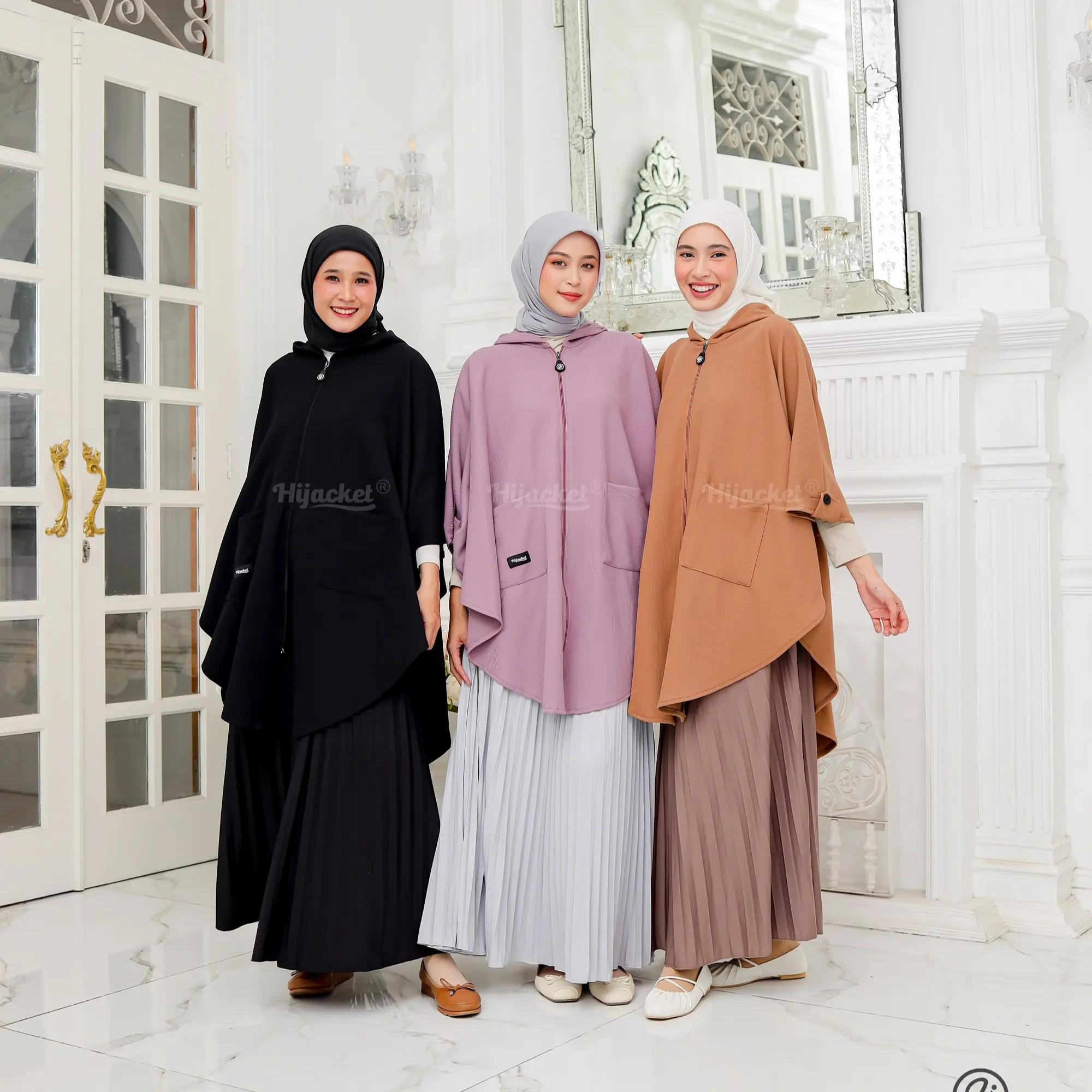 Hijacket Aisya Outer Jaket Muslimah Hijaber Wanita