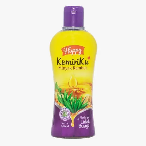 Happy Kemiriku Minyak Rambut 100 ml - minyak kemiri perawawtan rambut 1