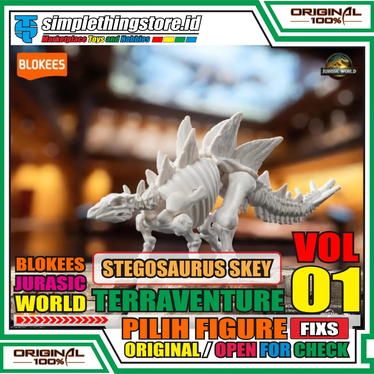 STEGOSAURUS SKEYLETN