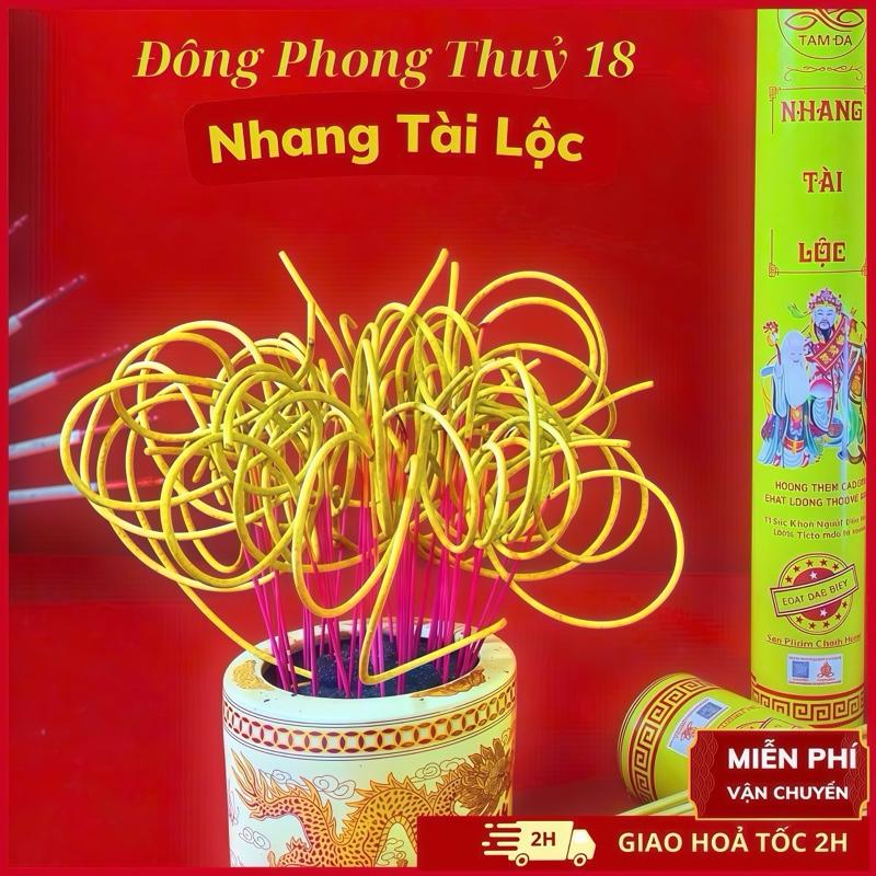 Nhang Tàn Vàng Ánh Kim Tài Lộc -Nhang Cuộn Số 6 - Hộp 100 Nén Tàn Trắng An Nhiên - Hương Thảo Mộc Tự Nhiên Trang Trí Nhà Decor Phòng Đồng Dầu Thơm