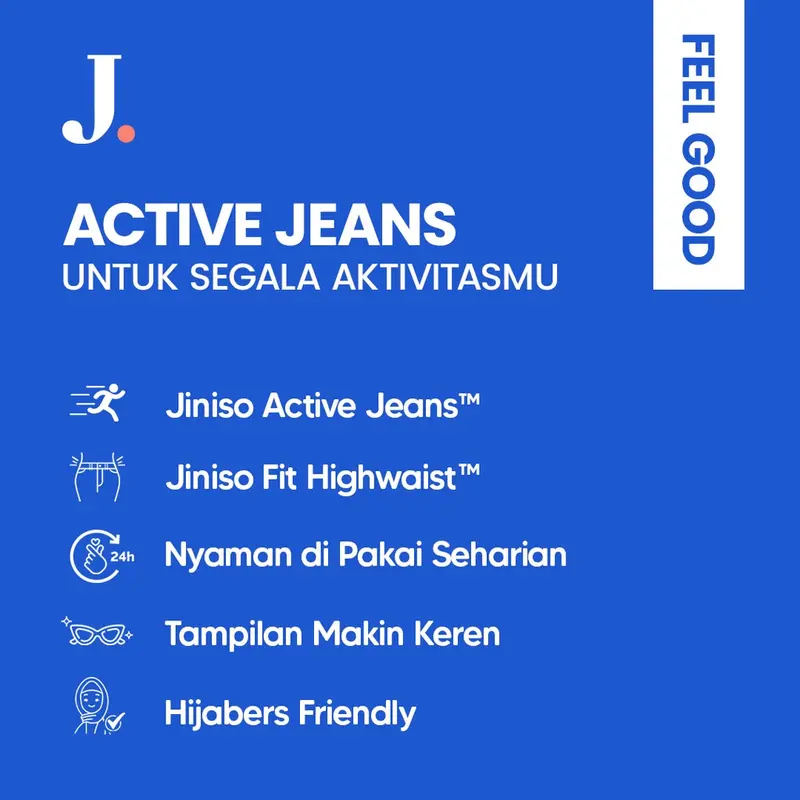 JINISO - Highwaist Boyfriend Jeans 023 FEEL GOOD 8