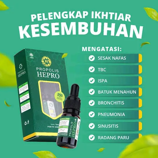 Propolis Hepro 100% Original Asli Isi 10ml
