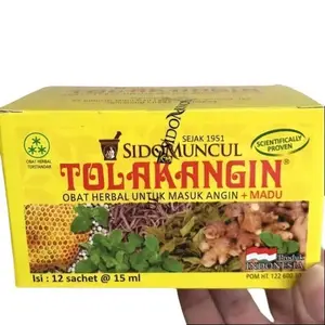 Tolak Angin cair isi 12 sachet 15ml -  Herbal untuk Masuk Angin