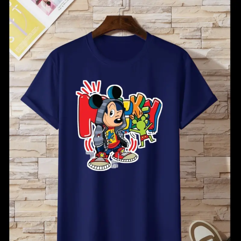 KAOS MOTIF KARTUN | KAOS KARTUN | KAOS MICKEYMOUSE | KAOS KEREN UNISEX 5