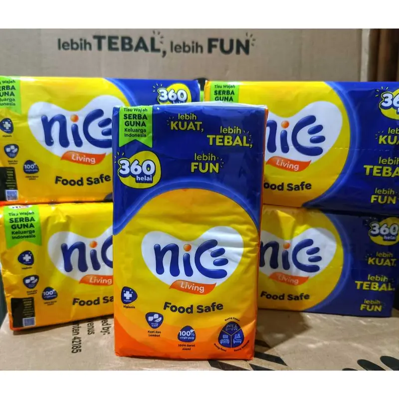 ( Dapat 5pcs ) Nice Facial Tissue Tisu 360 sheets/helai 2